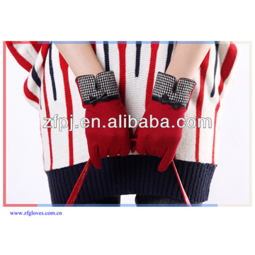 Hot sale fashion lady winter woolen guant